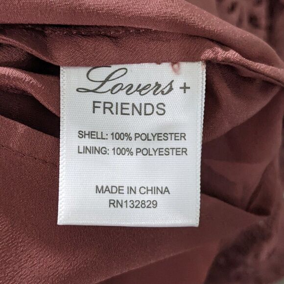 Lovers & Friends | Dream Vacay lace dress in Mauve - Picture 13 of 15